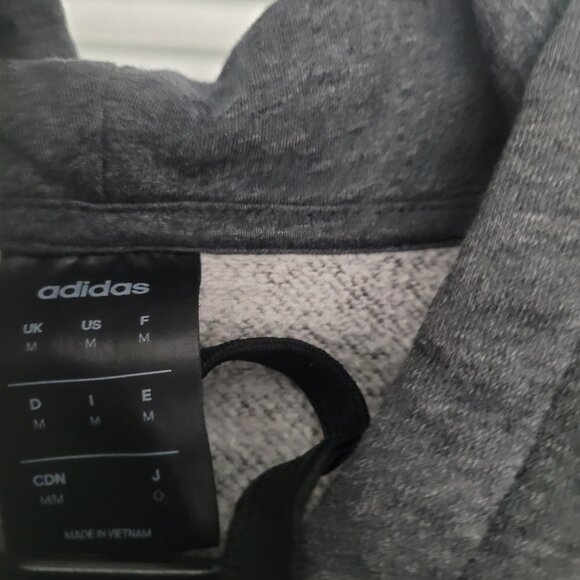 Adidas Logo 3 Stripes Sleeve Hoodie - Picture 2 of 2